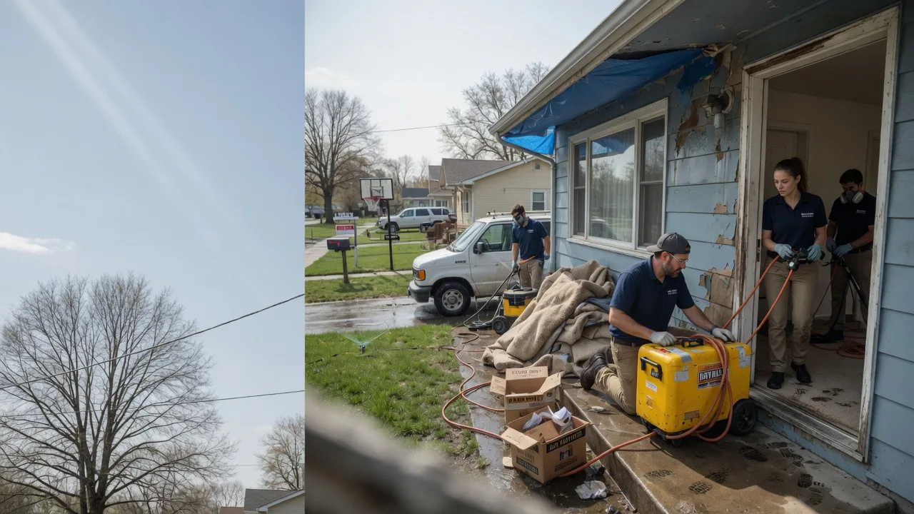 Basement Flood Cleanup in Athens, PA near me